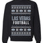 City of Las Vegas LV American Football Fantasy Fan Ugly Christmas Sweater Unisex Crewneck Sweatshirt