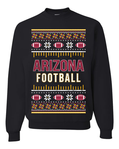 City of Arizona ARI American Football Fantasy Fan Ugly Christmas Sweater Unisex Crewneck Sweatshirt