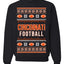 City of Cincinnati CIN American Football Fantasy Fan Ugly Christmas Sweater Unisex Crewneck Sweatshirt