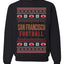 City of San Francisco SF American Football Fantasy Fan Ugly Christmas Sweater Unisex Crewneck Sweatshirt