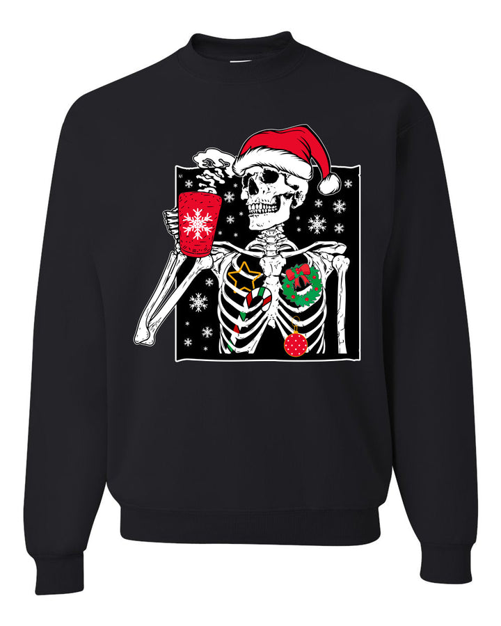 When You're Dead Inside But It's Christmas Christmas Unisex Crewneck Sweatshirt