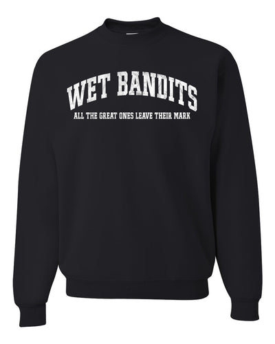 Vintage Movie Quote Wet Bandits Leave They're Mark Christmas Unisex Crewneck Sweatshirt