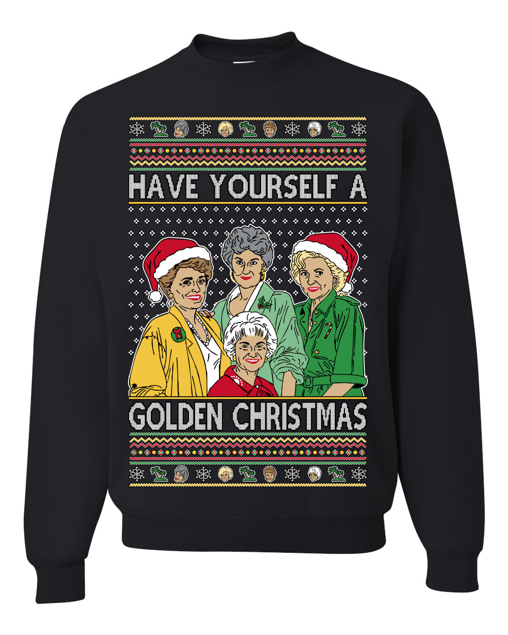 Have Yourself a Golden Christmas Classic TV Show Ugly Christmas Sweater