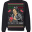 Gabagool It's What's for Dinner, Funny Tony Italian NJ New Jersey Mafia, Classic TV Show Ugly Christmas Sweater Crewneck Sweatshirt