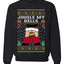 Jingle My Bells, Unisex Ugly Christmas Sweater, Crewneck Sweatshirts