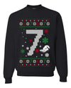 Christmas 7 Meme, Unisex Ugly Christmas Crewneck Sweatshirts