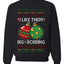 Big and Bobbing, Funny Unisex Ugly Christmas Sweater Crewneck Sweatshirts