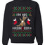 I'm His Reindeer, Unisex Ugly Christmas Sweater Crewneck Sweatshirts