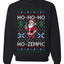 Skinny Santa Ho Ho Ho Ho-Zempic Weight Loss Shot, Unisex Ugly Christmas Sweater, Crewneck Sweatshirts