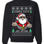 Santa Says 6 7 Meme, Unisex Ugly Christmas Sweater Crewneck Sweatshirts