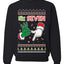 6 7 Christmas Hands, Unisex Ugly Christmas Sweater Crewneck Sweatshirts