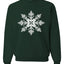 Snowflake, Pretty Holiday Christmas Design, Unisex Christmas Sweater, Crewneck Sweatshirts