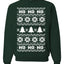 Christmas Ho Ho Ho Ugly Christmas Sweater Unisex Crewneck Sweatshirt