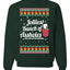 Jolliest Bunch of Assholes Xmas Movie Merry Ugly Christmas Sweater Unisex Crewneck Graphic Sweatshirt
