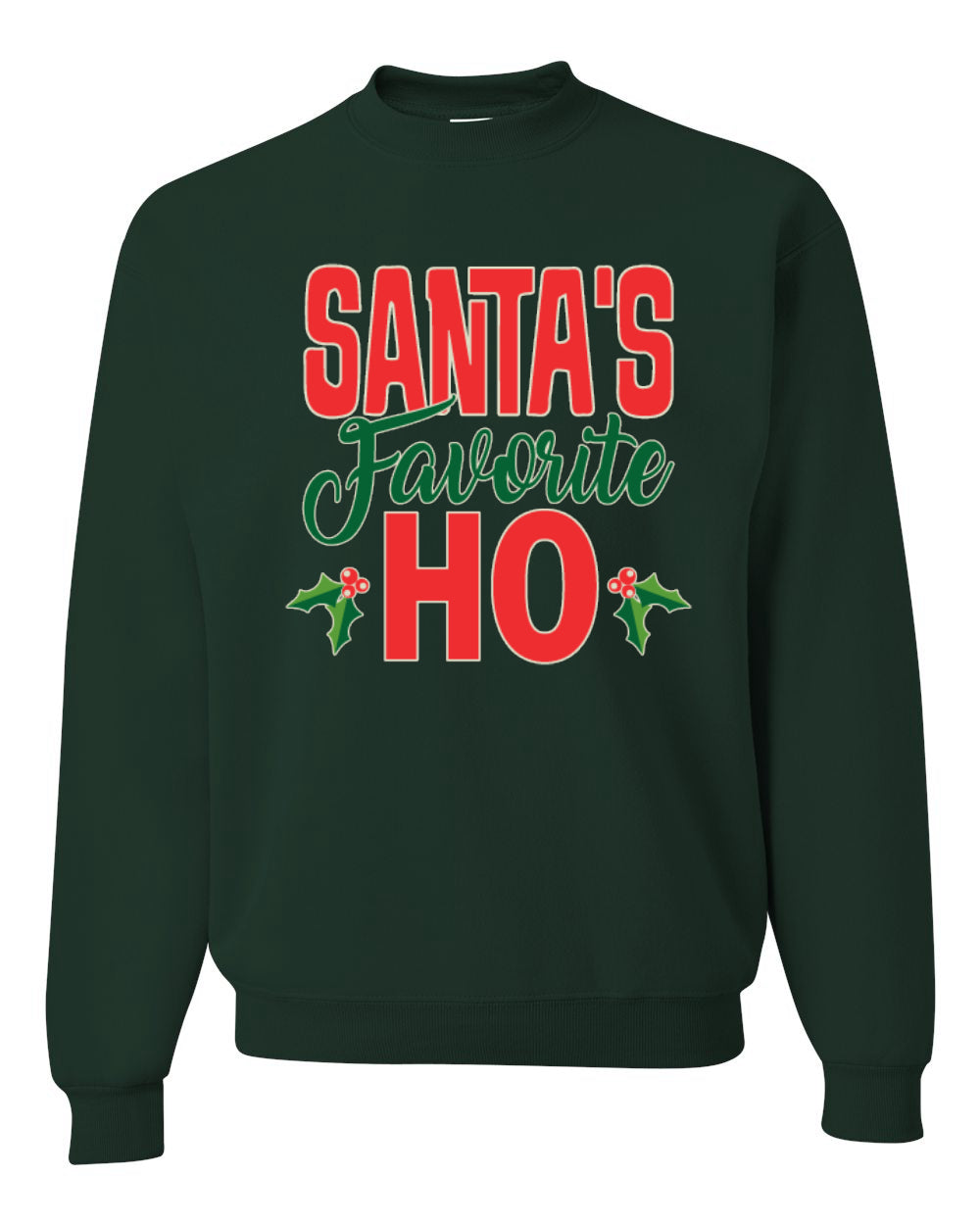 Santa's Favorite Ho Unisex Crewneck Sweatshirt