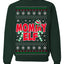 Mommy Elf Cute Holiday Winter Ugly Christmas Sweater Crewneck Sweatshirt