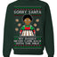Sorry Santa Dad Never Came Back With Milk, Other Kid, Funny Viral Daddy Left Sad Kid Meme Ugly Christmas Sweater Crewneck Sweatshirt