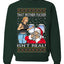 That Santa Mother F Isn't Real Ugly Christmas Sweater Unisex Crewneck Sweatshirt
