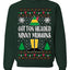 Cotton Headed Muggins Christmas Movie Quote  Ugly Christmas Sweater Unisex Crewneck Sweatshirt