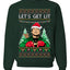 Let's Get Lit Clark Vacation Ugly Christmas Sweater Unisex Crewneck Sweatshirt