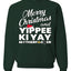 Merry Christmas and Yippee Ki Yay MOFO Christmas Unisex Crewneck Sweatshirt