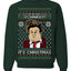 Ho Ho Holy Schnikes Funny 90s Classic Tommy Boy Movie Ugly Christmas Sweater