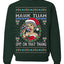 Hawk Tuah Spit On That Thang Mrs Claus Funny Meme Ugly Christmas Sweater