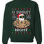 O Swoley Night, Exercise and Fitness Enthusiast, Ugly Christmas Unisex Sweater, Crewneck Sweatshirts