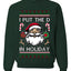 I Put The D In Holiday, Unisex Ugly Christmas Sweater Crewneck Sweatshirts