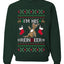 I'm His Reindeer, Unisex Ugly Christmas Sweater Crewneck Sweatshirts
