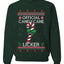 Official Candy Cane Licker, Unisex Ugly Christmas Sweater, Crewneck Sweatshirts