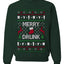 Merry Drunk, Unisex Ugly Christmas Sweater Crewneck Sweatshirts