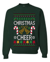 Christmas Cheer, Unisex Ugly Christmas Sweater, Crewneck Sweatshirts