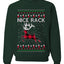 Nice Rack Well Hung, Unisex Ugly Christmas Sweater, Crewneck Sweatshirts