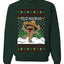 Feliz Navidad Dancing Gingerbread Man, Unisex Ugly Christmas Sweater, Crewneck Sweatshirts