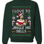 I Love To Jingle His Bells, Unisex Ugly Christmas Sweater, Crewneck Sweatshirts