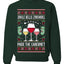 Jingle Bells, Zinfandel Pass The Cabernet Wine Drinker, Unisex Ugly Christmas Sweater, Crewneck Sweatshirts