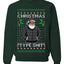 Santa Christmas Type Shit, Unisex Ugly Christmas Sweater Crewneck Sweatshirts