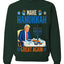 Make Hanukkah Great Again, Unisex Ugly Christmas Sweater Crewneck Sweatshirts