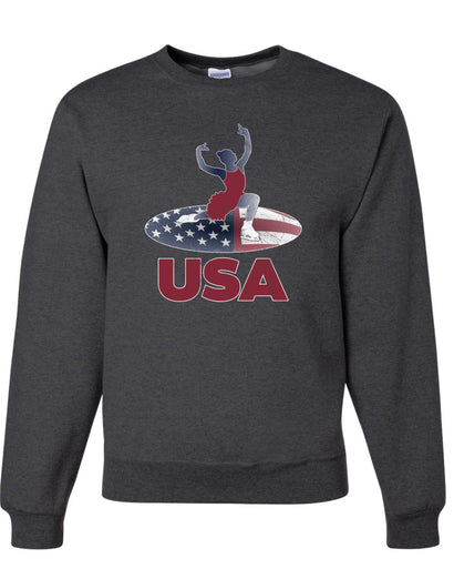 USA Winter Team Sports Fan Collection | USA Skater Sweater, Unisex Crewneck Sweatshirts