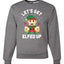 Pixelated Elf Merry Christmas Unisex Crewneck Graphic Sweatshirt