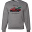 Merry Merry Christmas Red Pick up Truck Merry Christmas Unisex Crewneck Graphic Sweatshirt