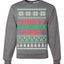 Santa's Favorite Homo Ugly Christmas Sweater Unisex Crewneck Sweatshirt