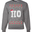 Christmas Ho Merry Ugly Christmas Sweater Unisex Crewneck Graphic Sweatshirt