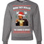 Leo Laughing Dank Meme When They Realize The Eggnog is Spiked Merry Ugly Christmas Sweater Unisex Crewneck Graphic Sweatshirt