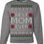 Best Mom Ever Classic Winter Holidays Ugly Christmas Sweater Crewneck Sweatshirt