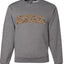 Montana  Camo Fill Orange Outline Sweater, Unisex Crewneck Sweatshirts
