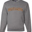 North Dakota  Camo Fill Orange Outline Sweater, Unisex Crewneck Sweatshirts