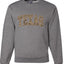 Texas  Camo Fill Orange Outline Sweater, Unisex Crewneck Sweatshirts