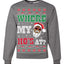 Where My Ho's At? Ugly Christmas Sweater Unisex Crewneck Sweatshirt